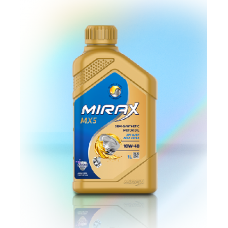 Mirax10w-40, МХ5, SL/CF А3/В4 полусинт, 1л Россия