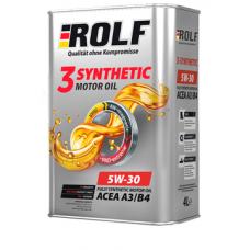 ROLF 5w30 3-Syntetic А3/В4 син. 4+1 л