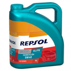 REPSOL ELITE COMPETICTION, 5w40 (A3/B4, SN/CF) cинтетическое, 4л, Испания