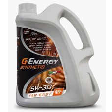 G-Energy Far East, 5w-30, SN/ILSAC GF-5, синтетика, АКЦИЯ 4+1л, Италия