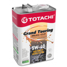 TOTACHI Grand Touring, 5W-40, SN синт,,4+1=5л , Япония