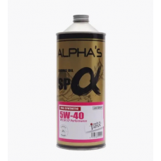 ALPHAS 5w-40, SP/CF ,синтетика, 1л ALPHAS Япония